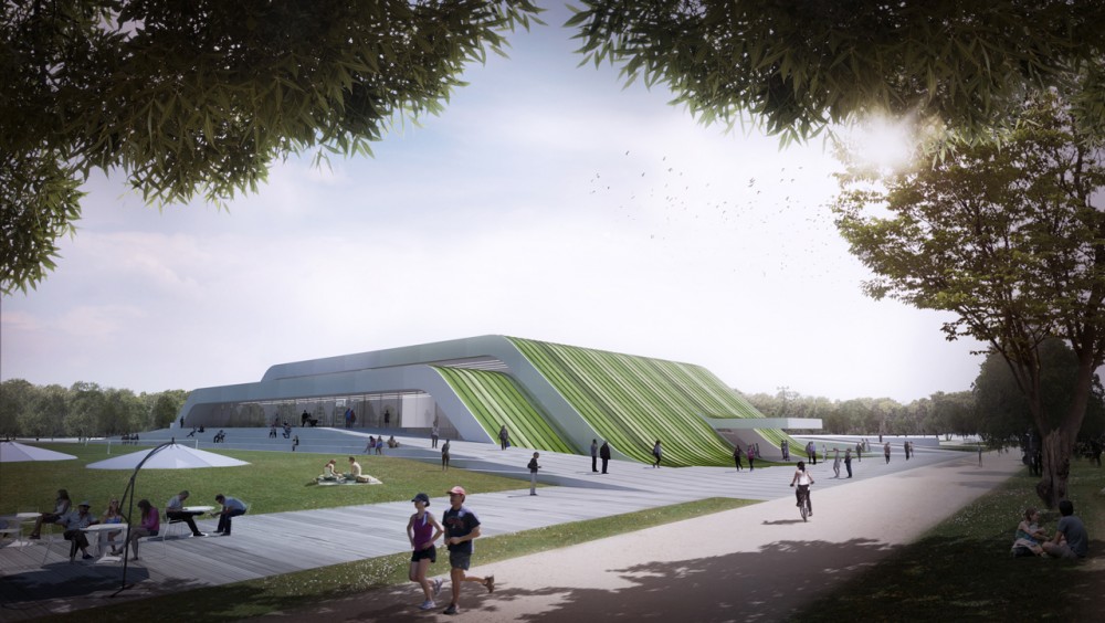 Multi-Purpose Sports Hall Competition Entry / MACA Estudio + Virai Arquitectos
