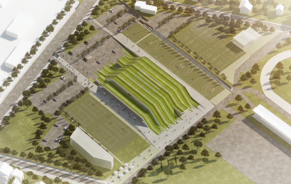 Multi-Purpose Sports Hall Competition Entry / MACA Estudio + Virai Arquitectos
