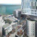 Jeanne Gang and Michael Kimmelman’s proposal to save Prentice Women’s Hospital (2) Image courtesy of Studio Gang Architects; Illustration, Jay Hoffman