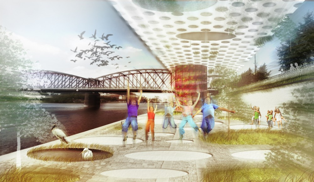 ‘Urban Sponge’ Competition Entry / Gemawang Swaribathoro + Indra Nugraha + Morian Saspriatnadi