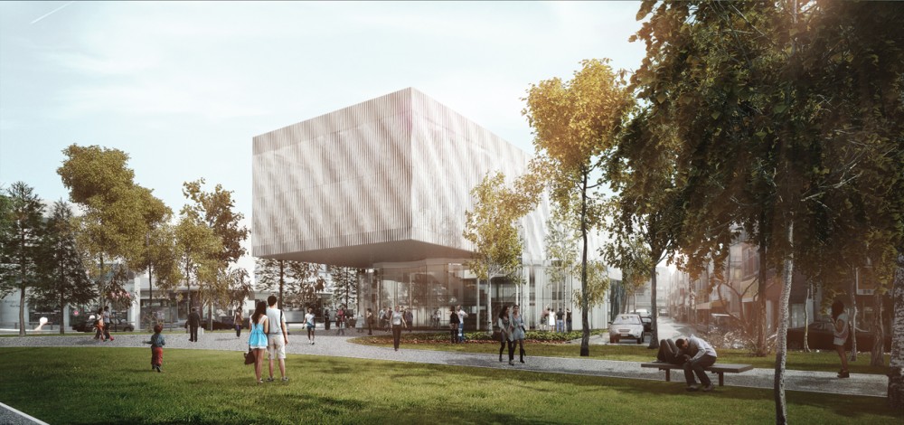 Daegu Gosan Public Library Competition Entry / FORMA