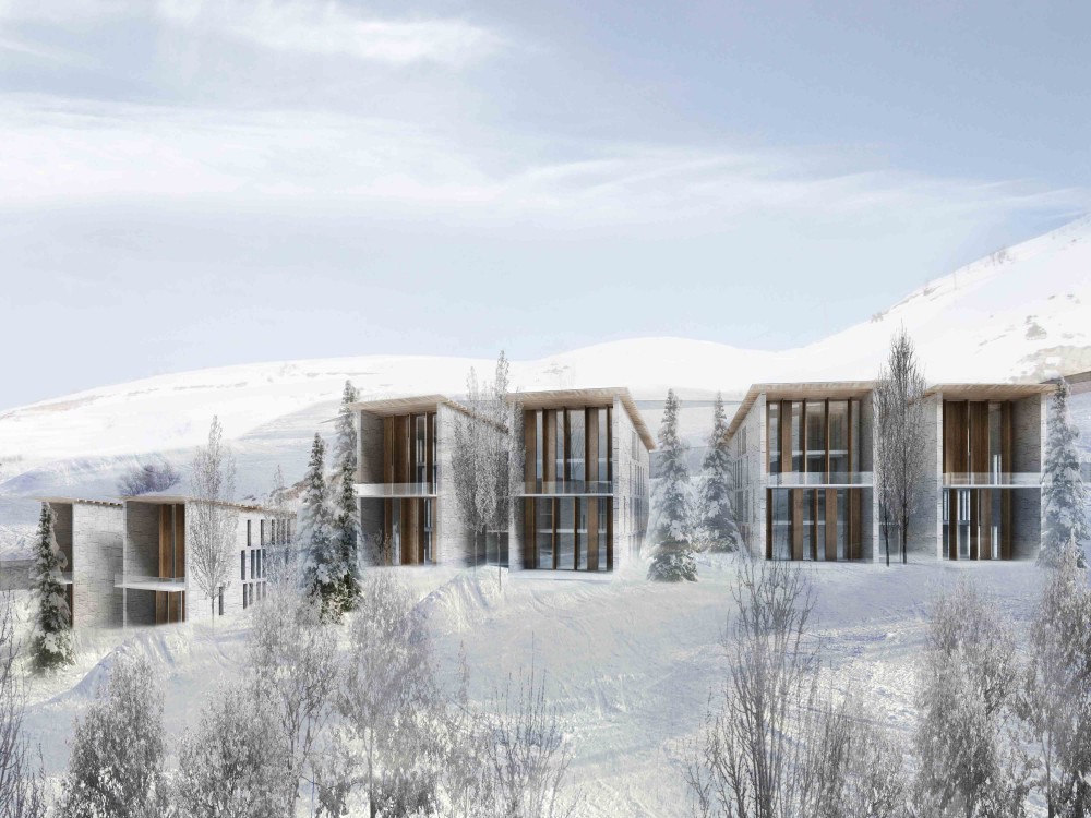 Zaarour Club Resort Second Prize Winning Proposal / 109 Architectes