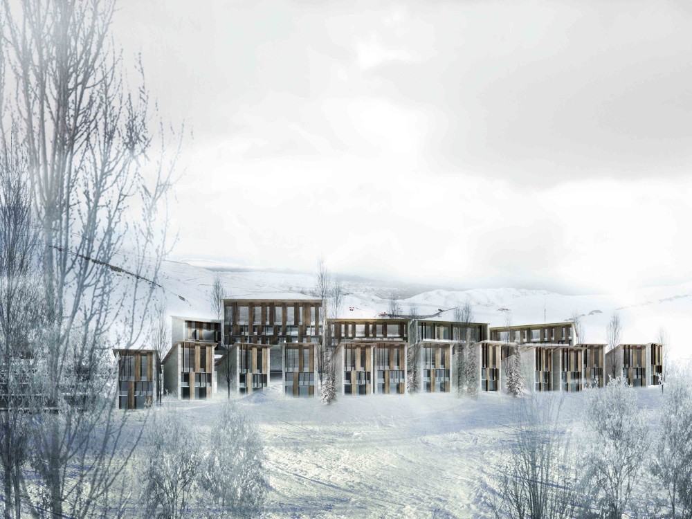 Zaarour Club Resort Second Prize Winning Proposal / 109 Architectes