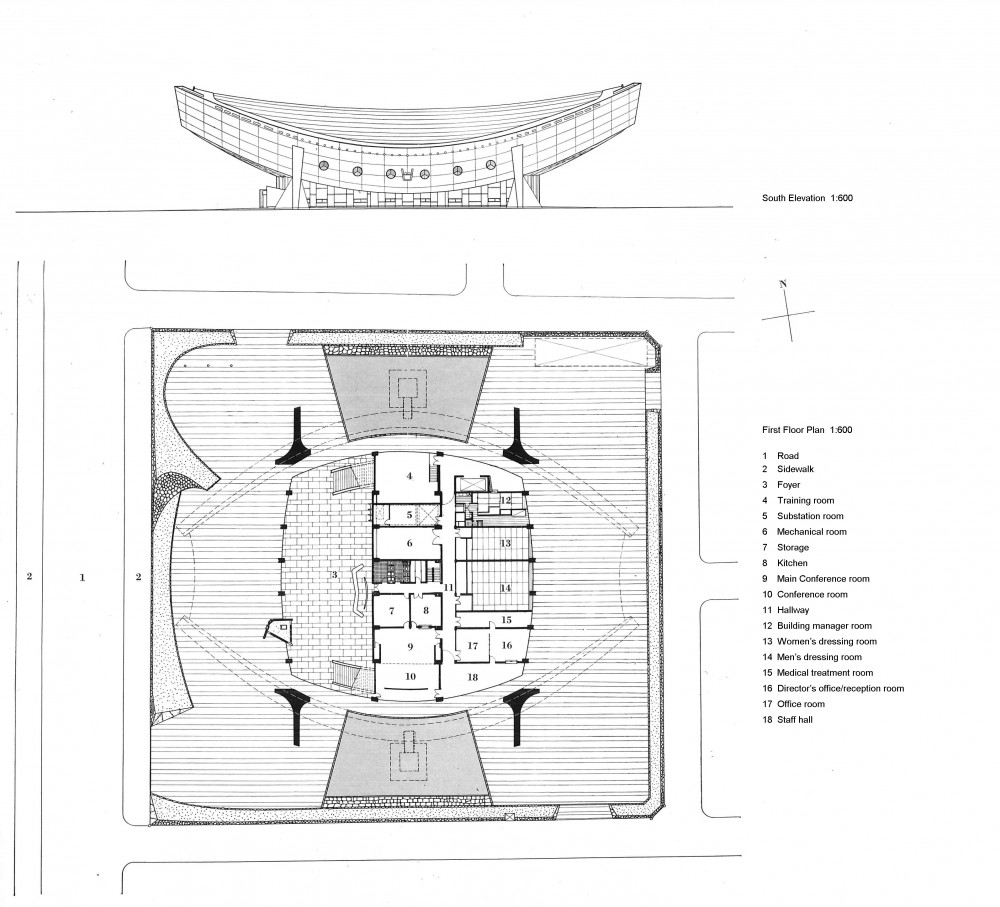 AD Classics: Kagawa Prefectural Gymnasium / Kenzo Tange