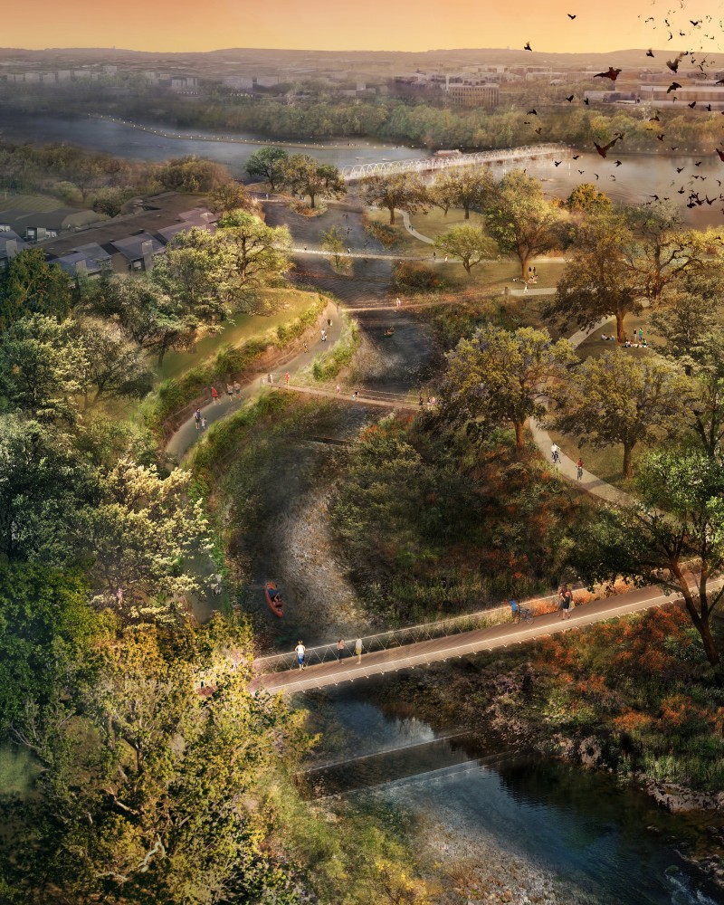 MVVA and Thomas Phifer to transform Austin’s downtown with Waller Creek redesign