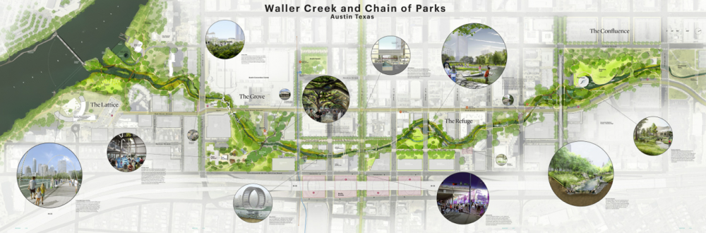 MVVA and Thomas Phifer to transform Austin’s downtown with Waller Creek redesign