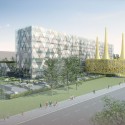 TBC Bank Headquarters Competition Entry (1) TBC Bank Headquarters Competition Entry (1) Courtesy of Studio Kalamar