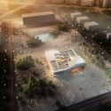 DQZ Cultural Center Proposal (1) Courtesy of Holm Architecture Office + AI