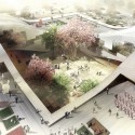 DQZ Cultural Center Proposal (4) Courtesy of Holm Architecture Office + AI
