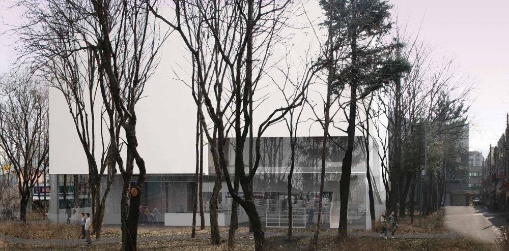 Daegu Gosan Library Competition Winning Proposal / Gorka Blas