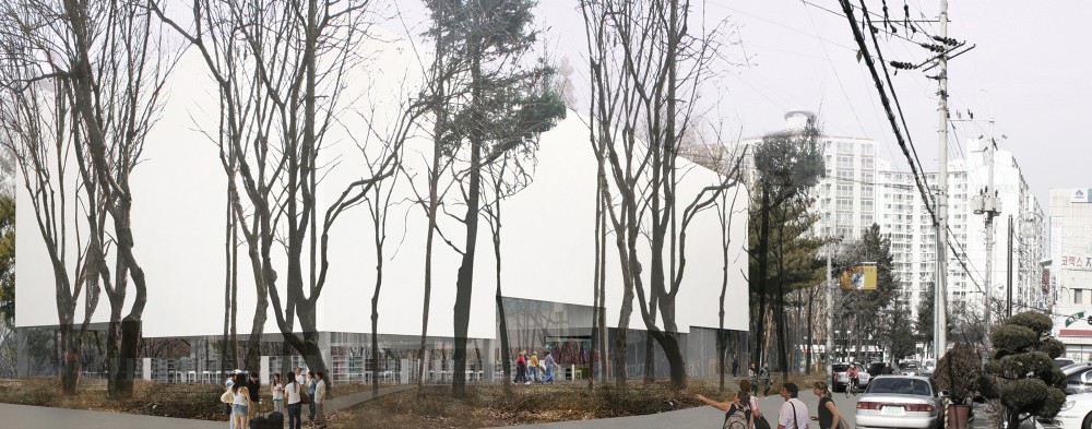 Daegu Gosan Library Competition Winning Proposal / Gorka Blas