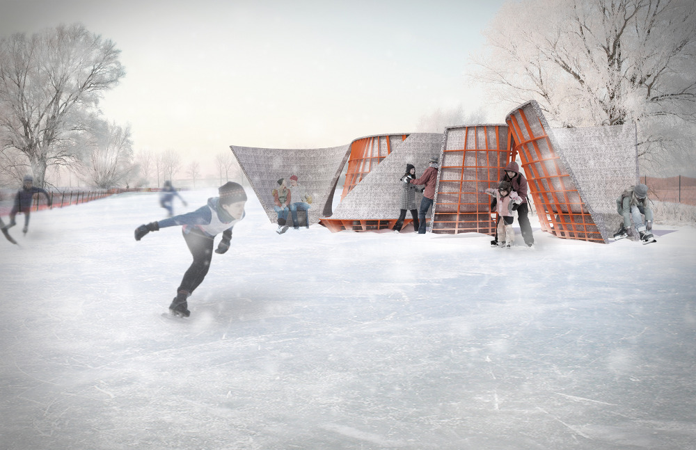 Warming Huts v.2013 Proposal / Lateral Office