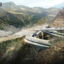 Yading Cliff Building Competition Entry (2) Yading Cliff Building Competition Entry (2) Courtesy of ELEV