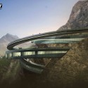 Yading Cliff Building Competition Entry (4) Yading Cliff Building Competition Entry (4) Courtesy of ELEV