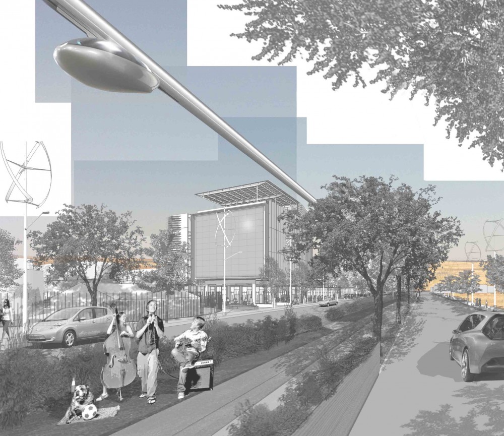 ‘Silver Streak’ Architecture At Zero 2012 Competition Winning Proposal / Loisos + Ubbelohde Associates