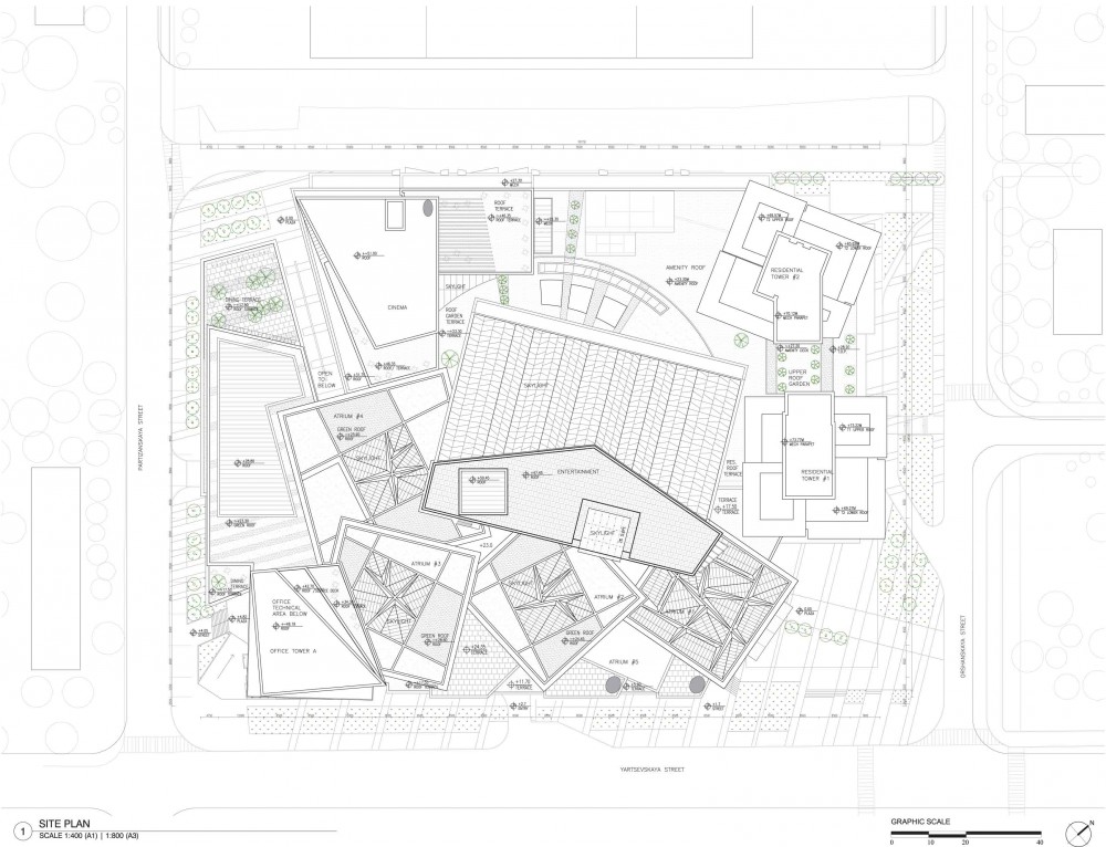 Kuntsevo Centre / The Jerde Partnership