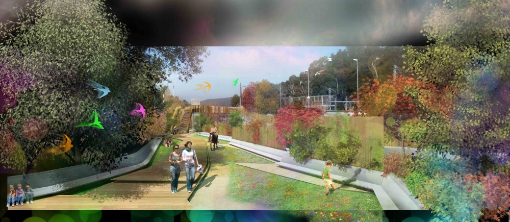 Collserola Park Competition Entry / Nabito Architects + ACTAR