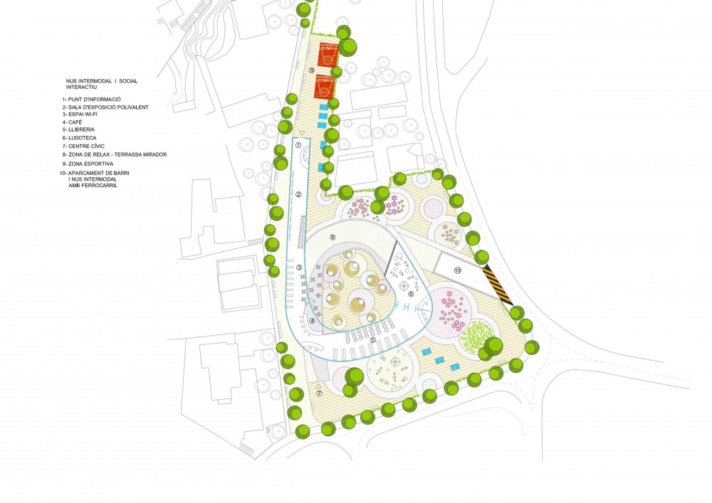 Collserola Park Competition Entry / Nabito Architects + ACTAR