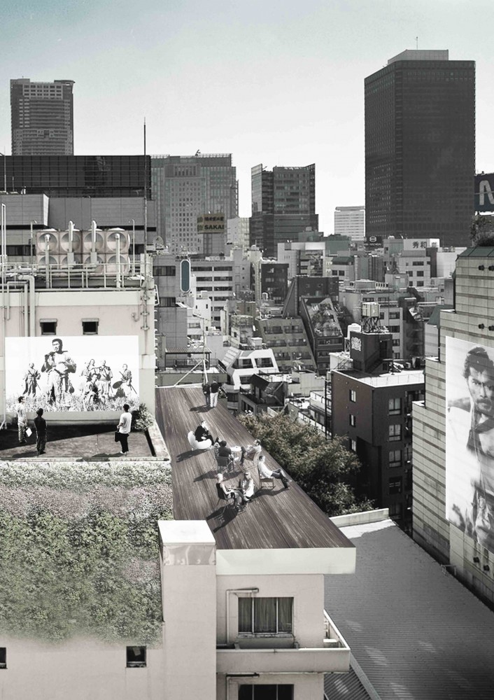 ‘Cinepalego’ Futuristic Cinema Competition Entry / Chansoo Byeon + Daichi Yamashita