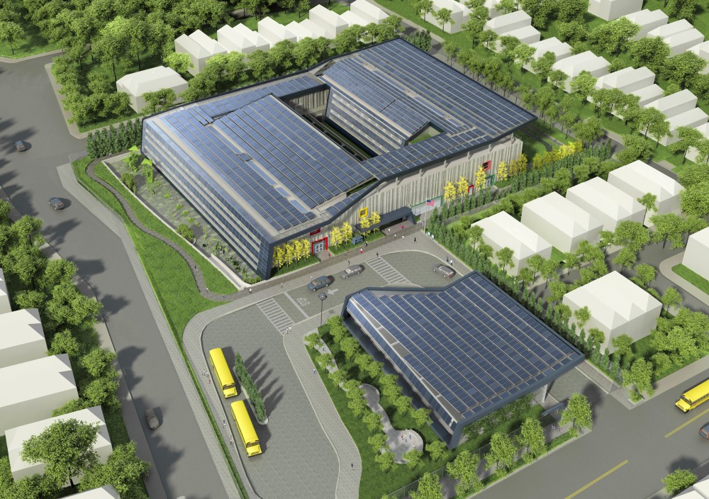 SOM breaks ground on New York’s First Net Zero Energy School