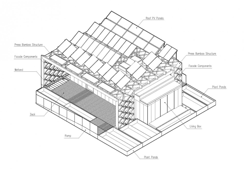Para Eco House / Tongji University Team