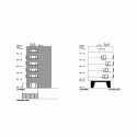 Social Housing / Burgos & Garrido arquitectos Social Housing / Burgos & Garrido arquitectos Elevation 03