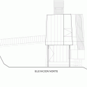 La Baronia House / Nicolás del Rio - Max Núñez North Elevation 01
