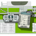 Riverbank High School / Darden Architects Plan 01