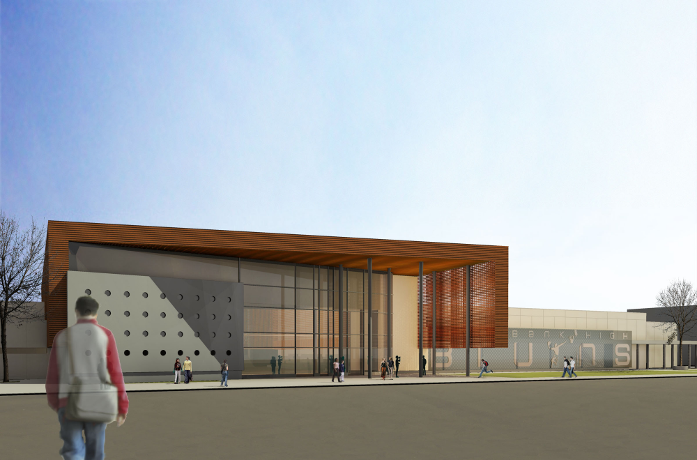 Riverbank High School / Darden Architects