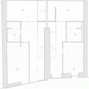 Two family houses in Redes / Díaz y Díaz Arquitectos Two family houses in Redes / Díaz y Díaz Arquitectos Ground Floor Plan 01