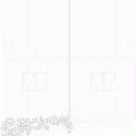 Two family houses in Redes / Díaz y Díaz Arquitectos Two family houses in Redes / Díaz y Díaz Arquitectos Roof Floor Plan 01