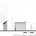 Garden studio in Amsterdam Watergraafsmeer / CC-Studio Garden studio in Amsterdam Watergraafsmeer / CC-Studio Elevation 01