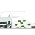 Plassen Cultural Center / 3XN Architects Elevation 01