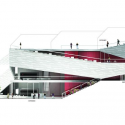 Plassen Cultural Center / 3XN Architects Elevation 02
