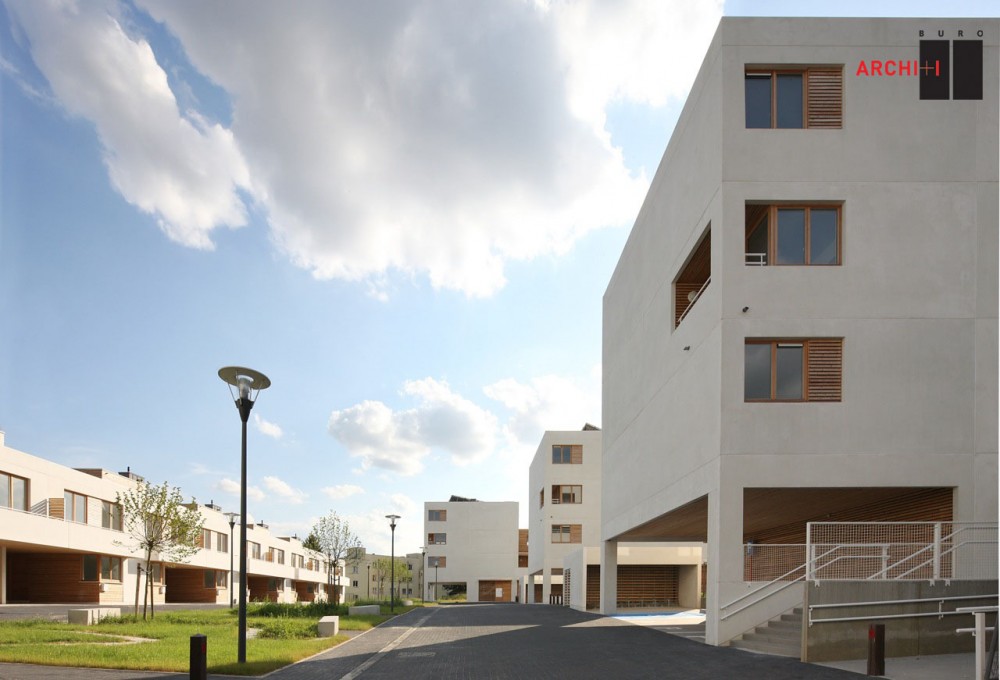 St-Agatha-Berchem Sustainable Social Housing / Buro II & Archi+I