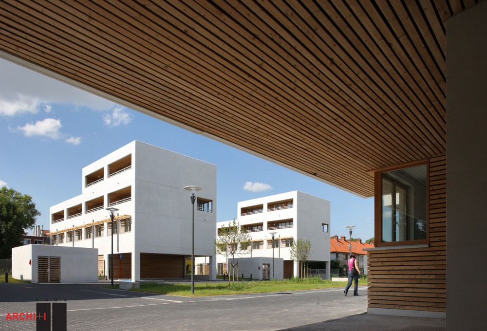 St-Agatha-Berchem Sustainable Social Housing / Buro II & Archi+I