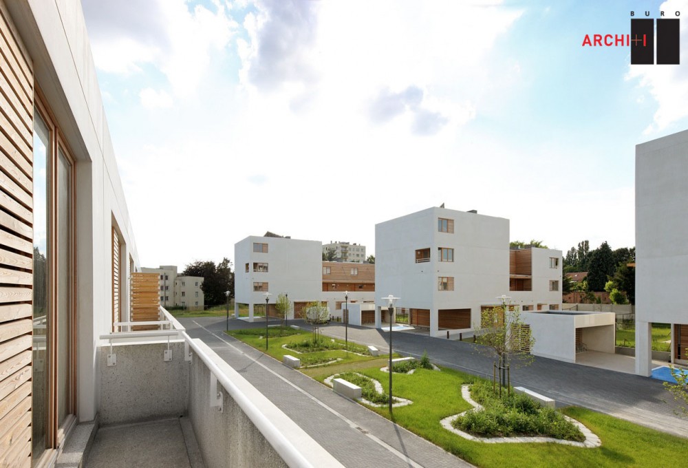 St-Agatha-Berchem Sustainable Social Housing / Buro II & Archi+I