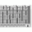 Housing in Taipei / Chin Architects Elevation 02
