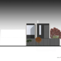 House 0605 / Simpraxis Architects South East Elevation 01