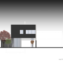 House 0605 / Simpraxis Architects North West Elevation 01