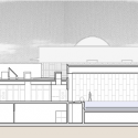 Swimming Pool in “Bola de Oro” Sports Centre / José Luis Rodríguez Gil Elevation 01