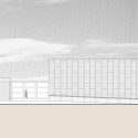 Swimming Pool in “Bola de Oro” Sports Centre / José Luis Rodríguez Gil Elevation 02
