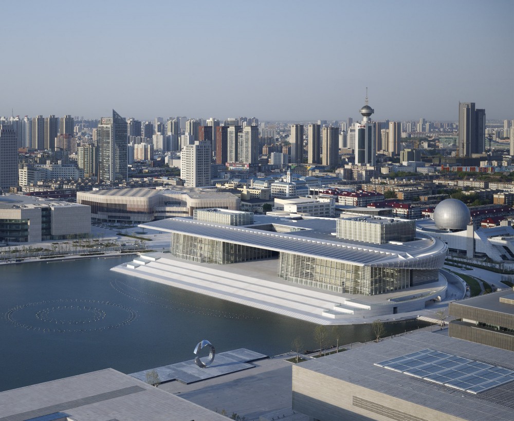 Tianjin Grand Theater / gmp Architekten