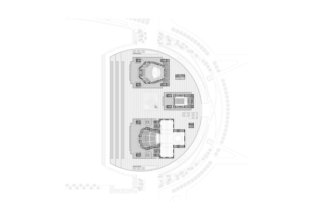 Tianjin Grand Theater / gmp Architekten