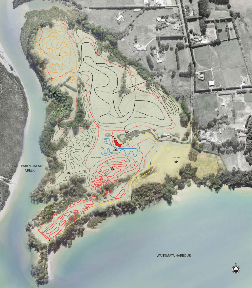 Visitor Centre for Equestrian and Mountain Biking / Jasmax