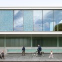 Sport facilities De Warande in Wetteren / BURO II & ARCHI+I © Filip Dujardin