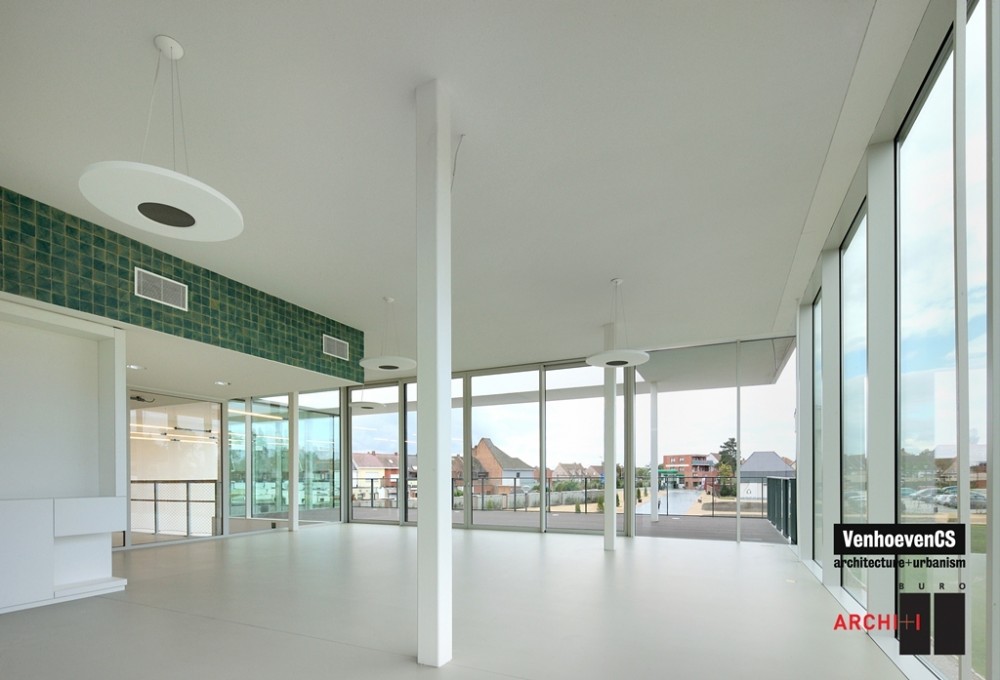 Sport Facilities De Warande in Wetteren / Venhoeven CS in collaboration with BURO II & ARCHI+I