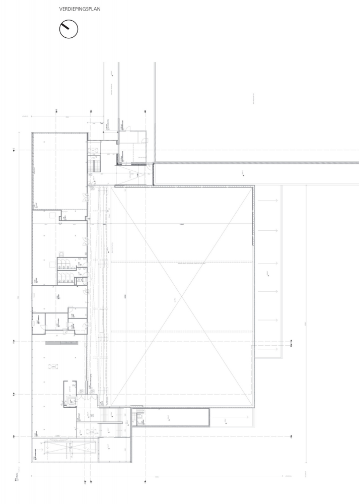 Sport Facilities De Warande in Wetteren / Venhoeven CS in collaboration with BURO II & ARCHI+I