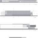 Sport facilities De Warande in Wetteren / BURO II & ARCHI+I Elevaion 01