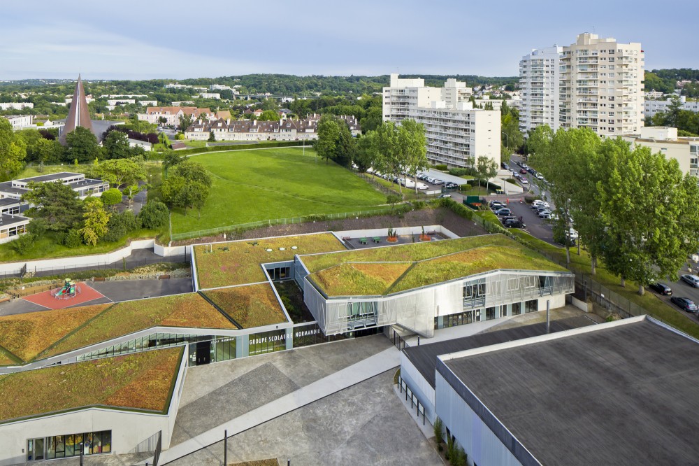 Groupe Scolaire Normandie-Niemen / Gaetan Le Penhuel Architectes